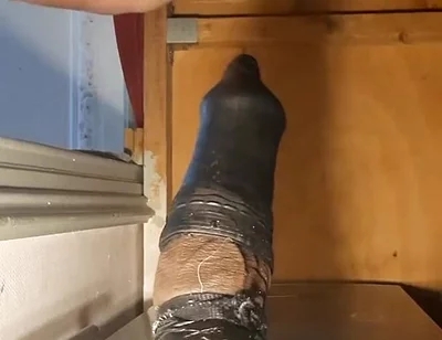 Dildo Diameters 10cm in Dilated Ass