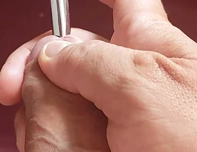 Sounding Strong the Foreskin Between the Trembling Glans.