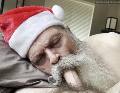 Santa Comes Early to Work My North Pole - Santa Sucks Cock Pt. 1