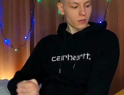 Young Stud's Ecstatic Cum-filled Finish