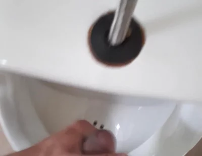 I Jerk off in a Public Bathroom, I Cum and I Swallow My Cum