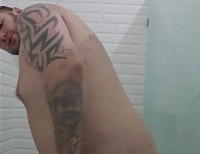 Jimbob Soapy Shower Dildo Riding