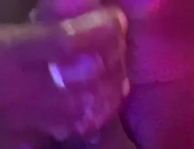 Stroking My Big Black Cock Massive Cumshot
