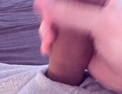 Watching Porn Leads to Noisy Cumshot After Quick Horny Wank