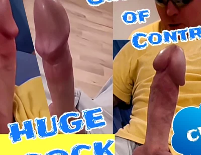 Huge Cock of Sixxbig Is Out of Control and Cums...
